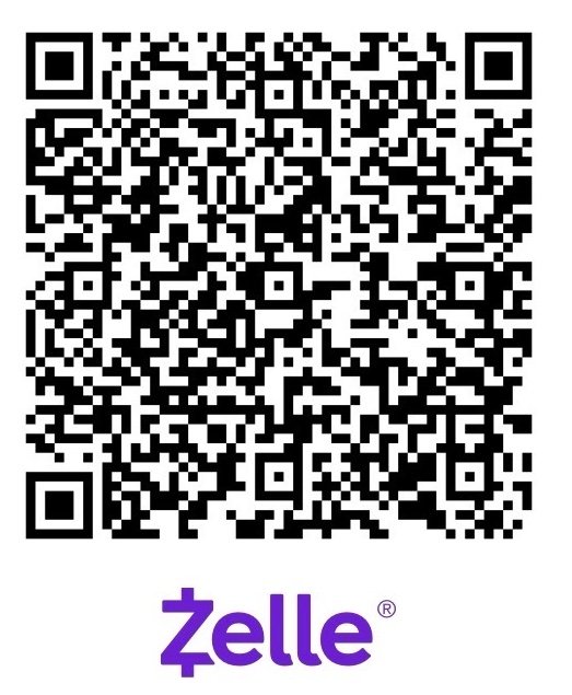 Zelle donation QR code